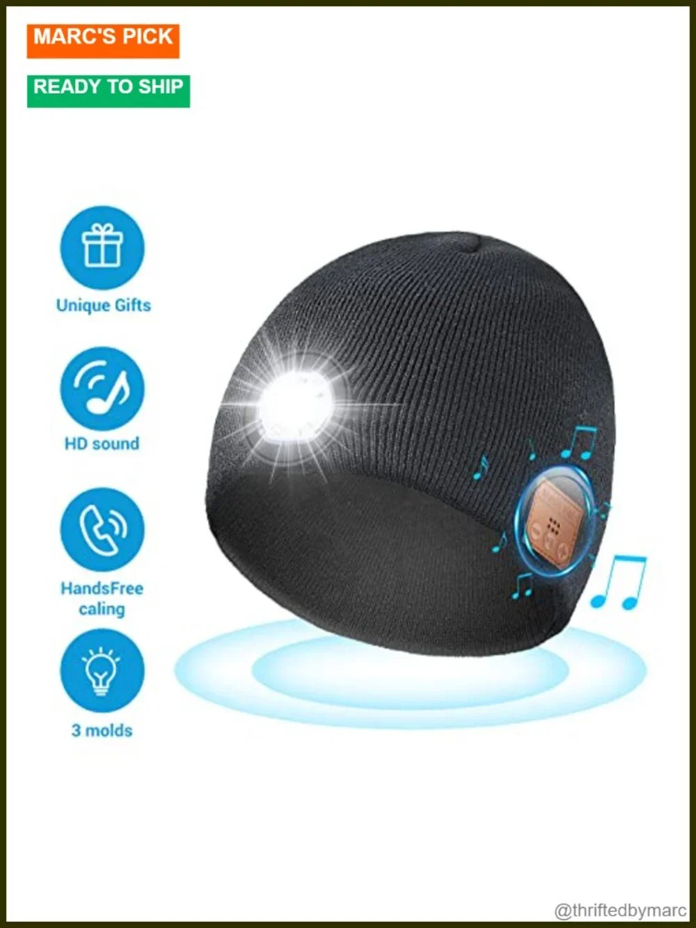 N/A bluetooth beanie