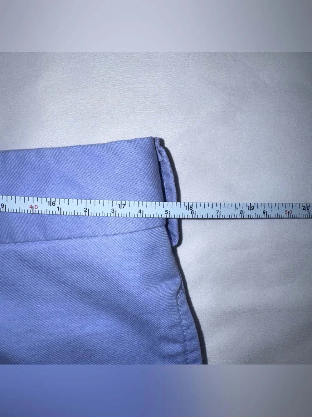 Peter Millar Salem Performance Shorts Men’s Size 35 Periwinkle Blue 100% Cotton