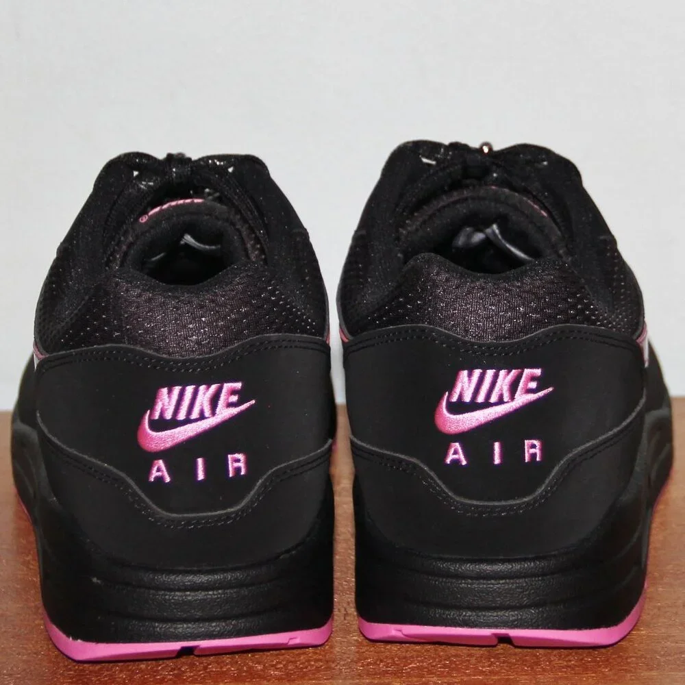 Nike Air Max 1 Premium 'Valentine's Day' Shoes Mens 13 Black Pink