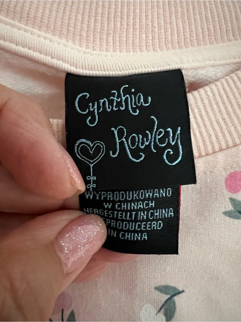Cynthia Rowley motifs sweatshirt