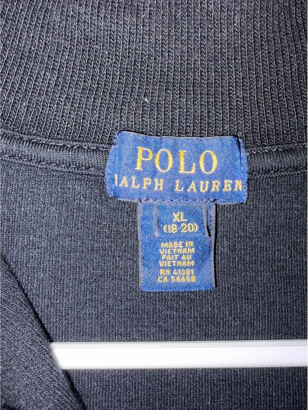 Ralph Lauren zip neck any