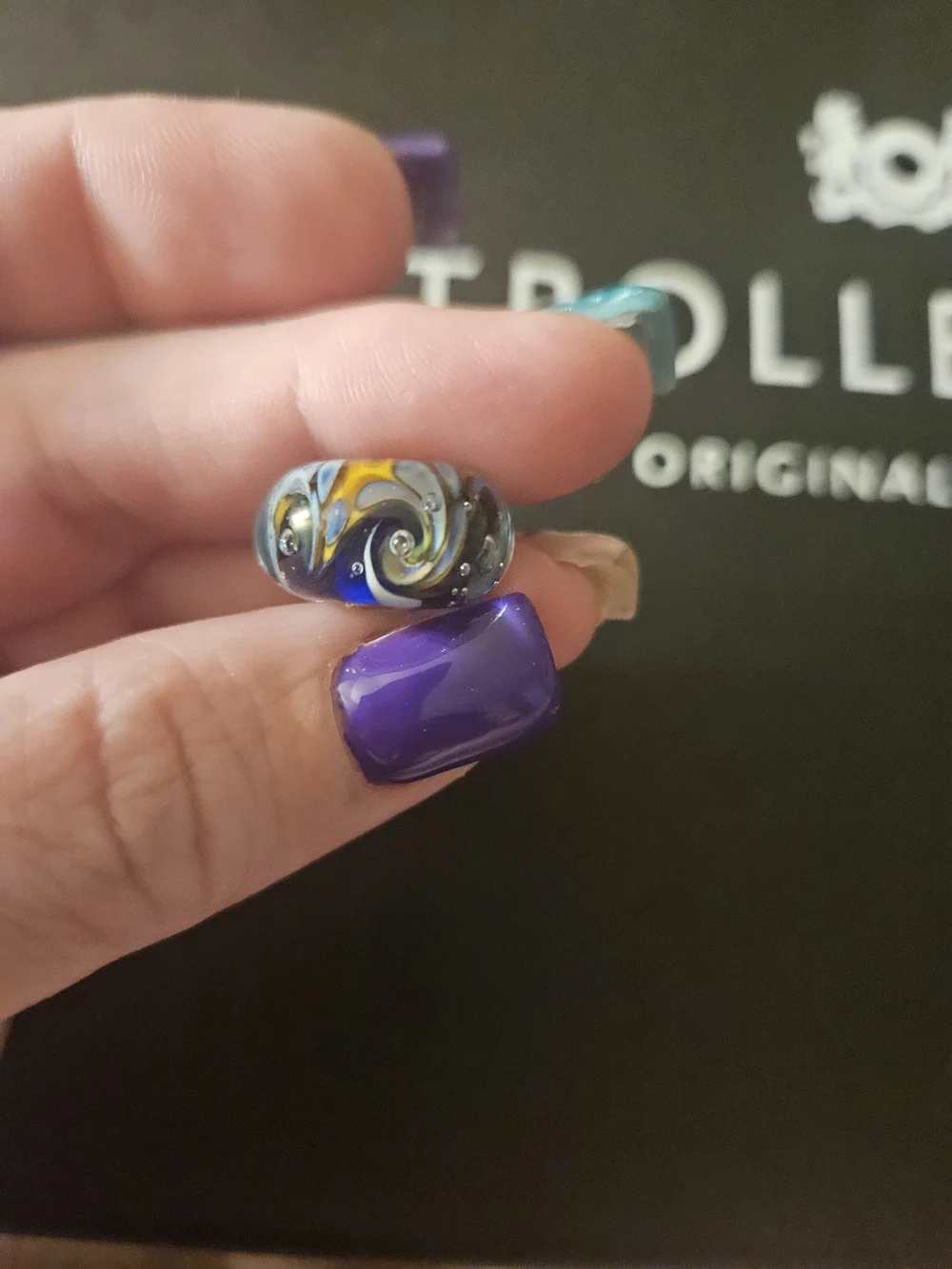 Trollbeads elegant glass