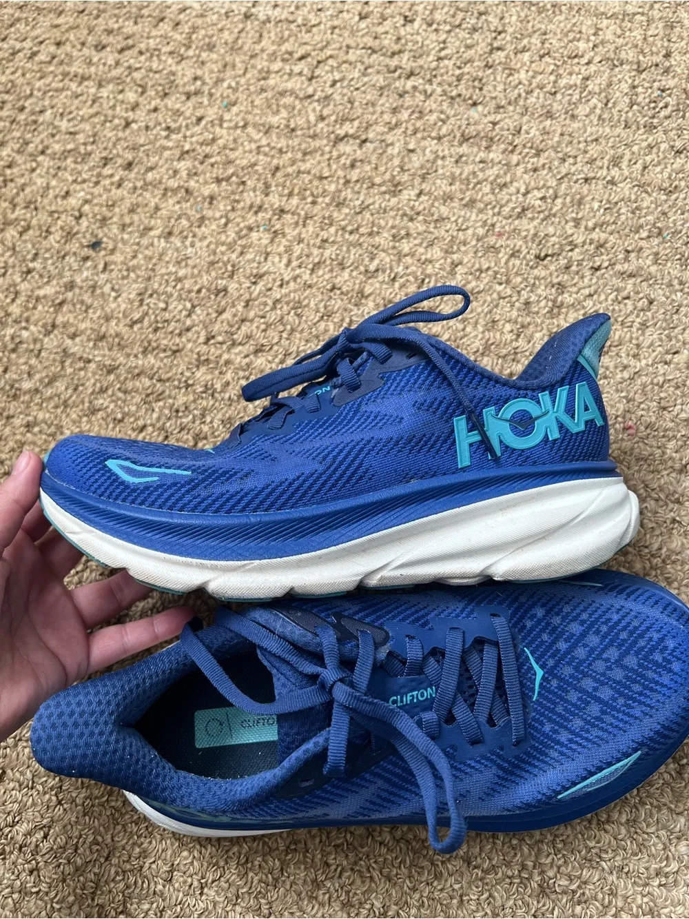 Hoka worn few
