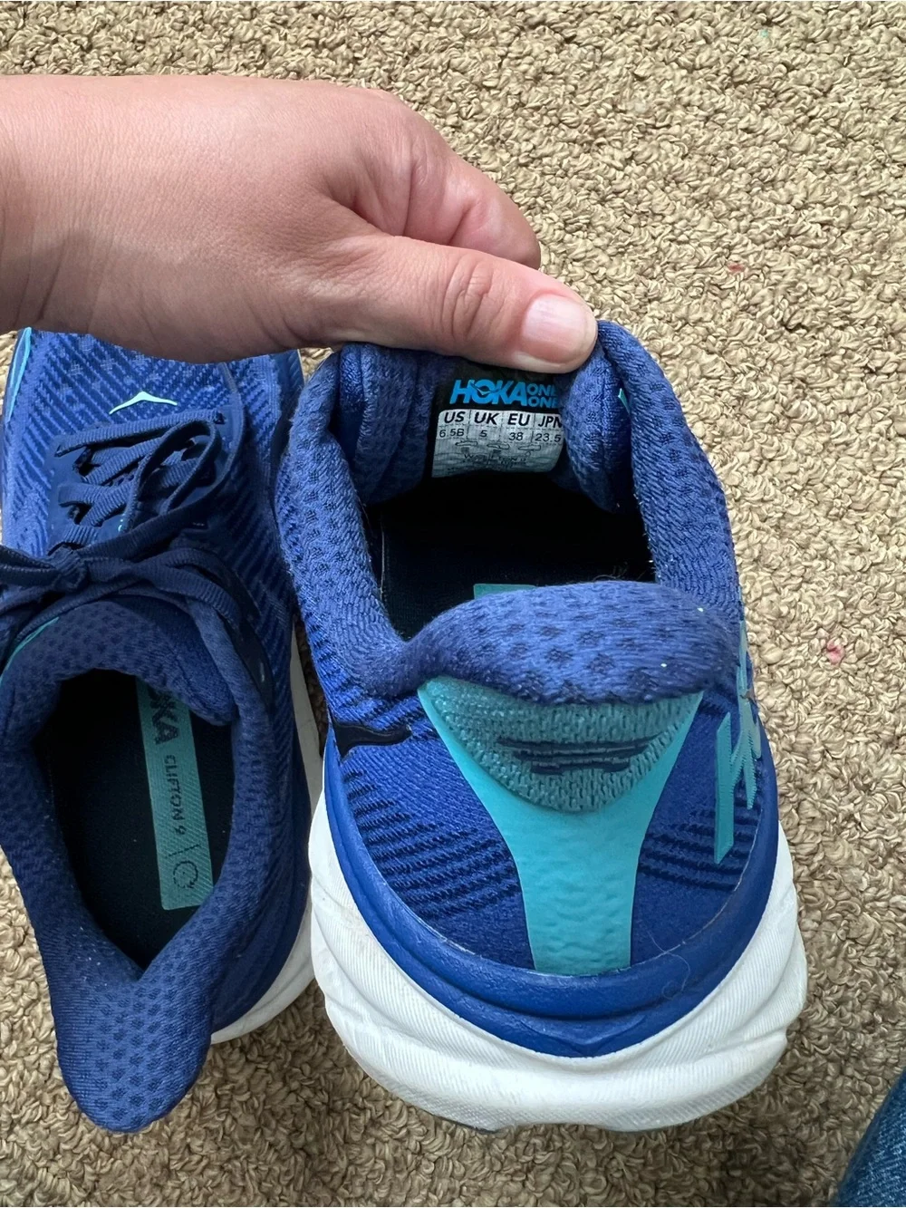 Hoka worn few