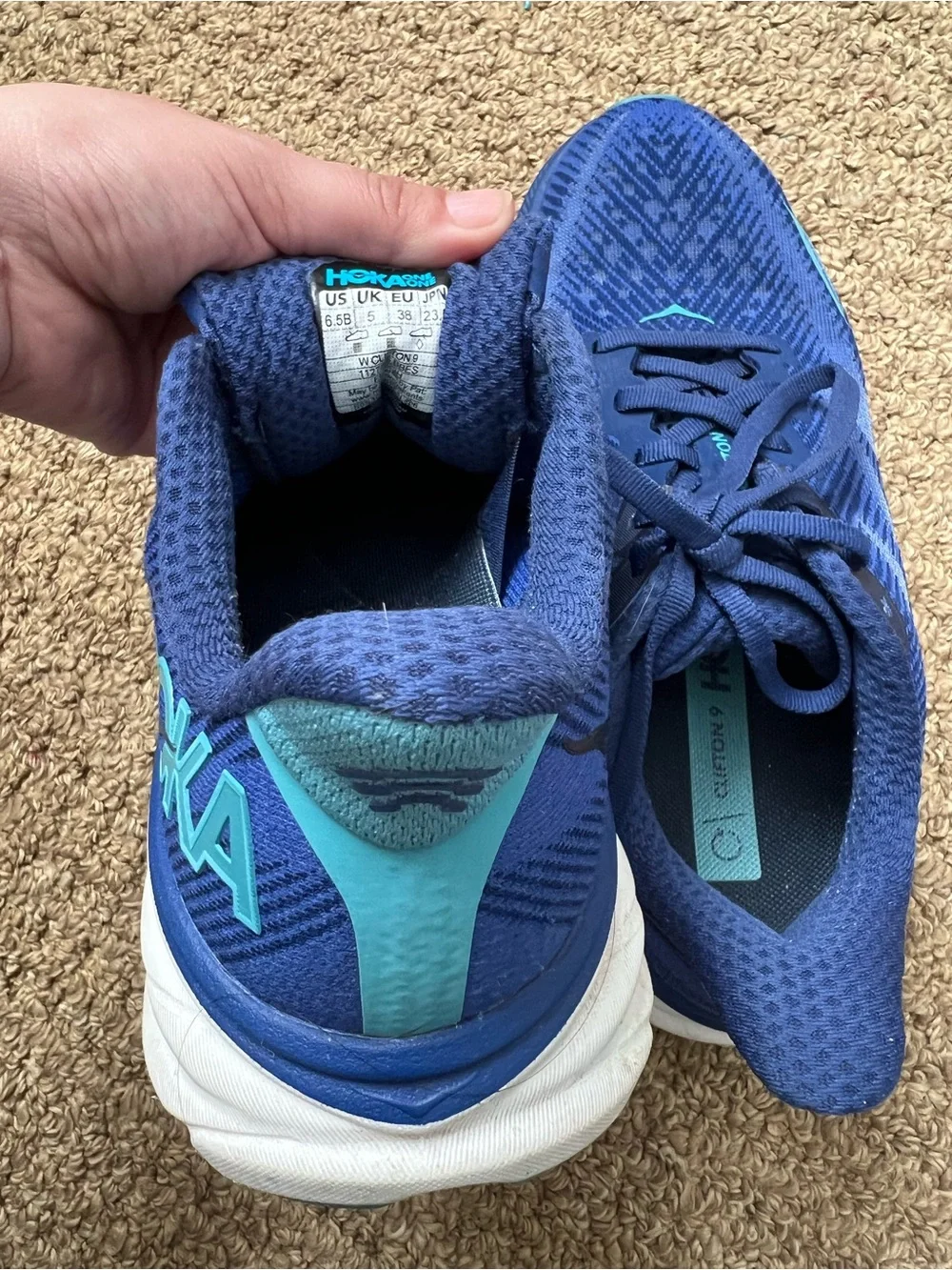 Hoka worn few