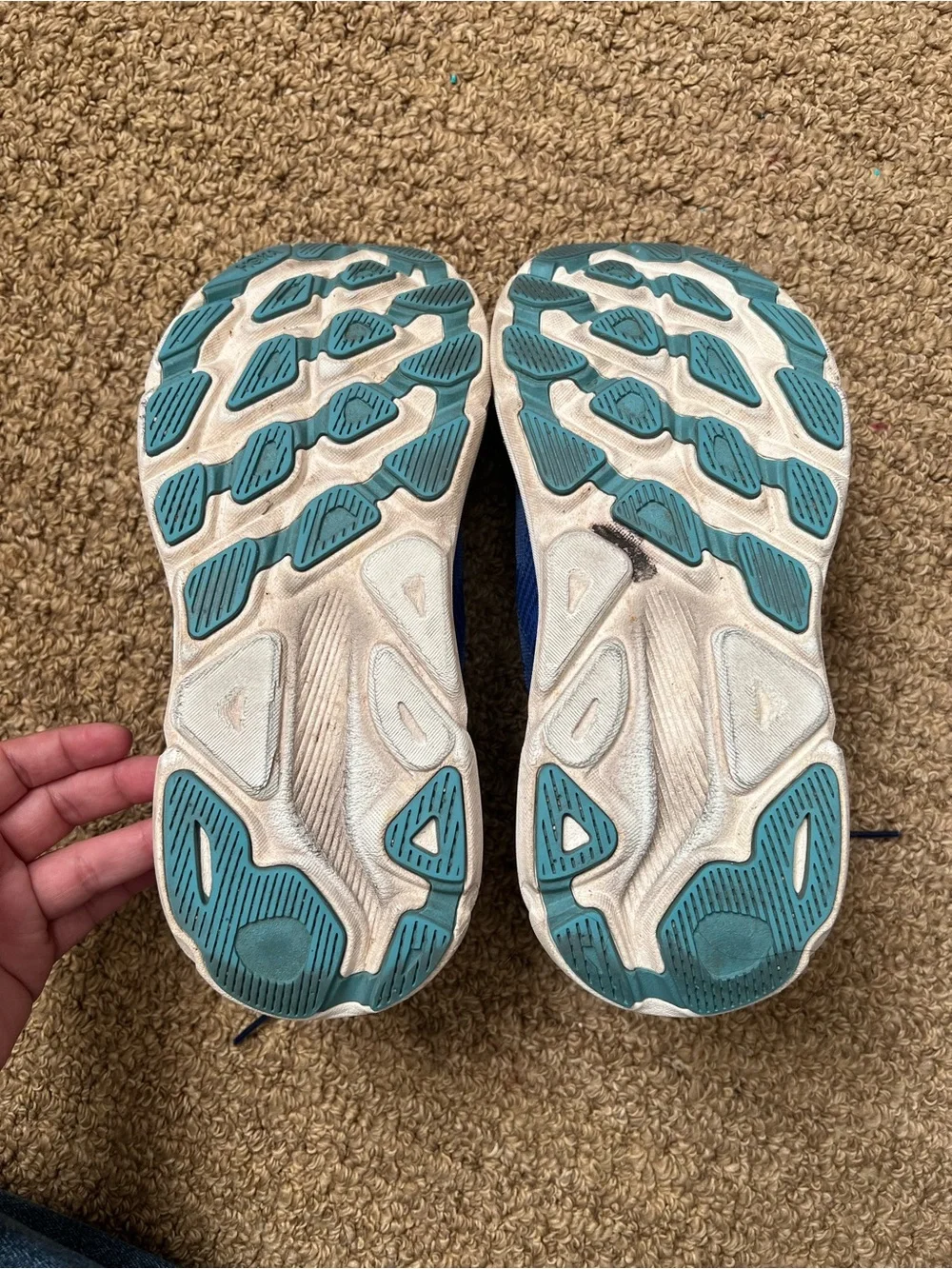 Hoka worn few