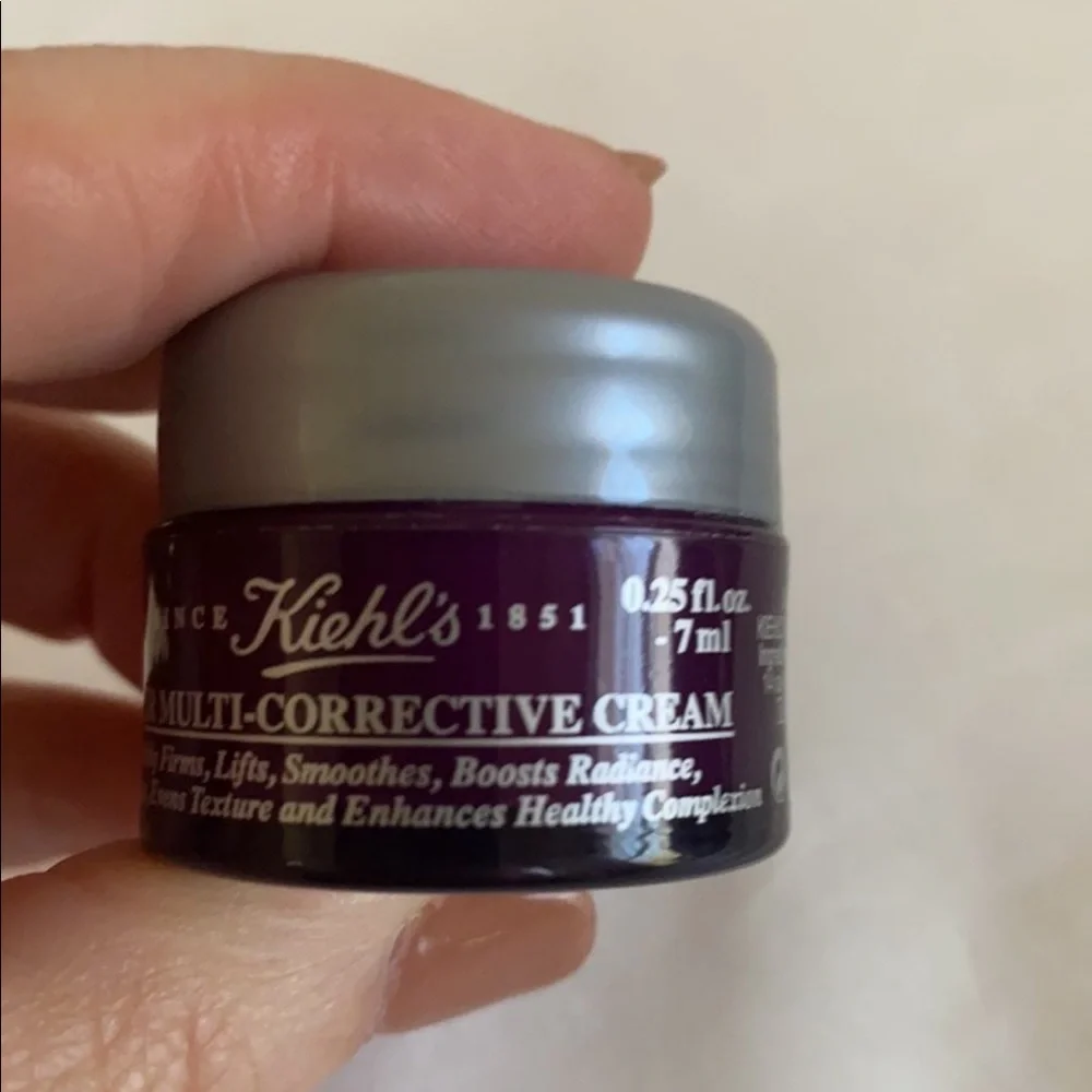 KIEHLS Super Multi-Corrective Anti-Aging Face Neck Cream 0.25oz Travel NIP