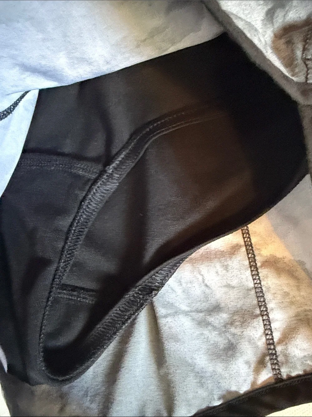 lululemon athletica Black and Gray Women's Running Shorts