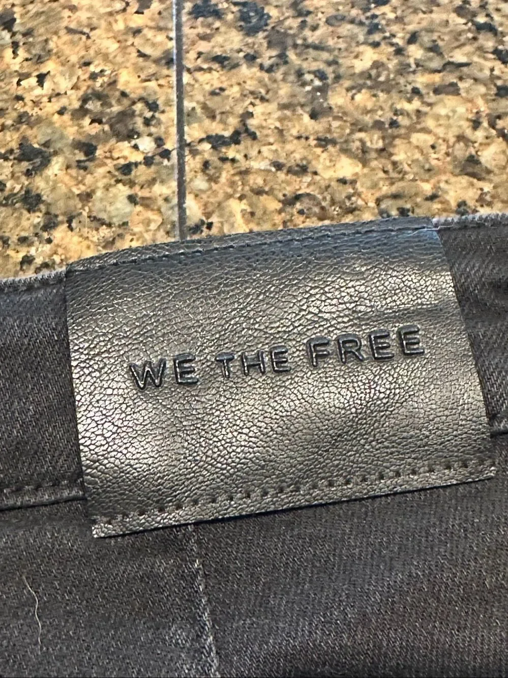 Free People washed crop