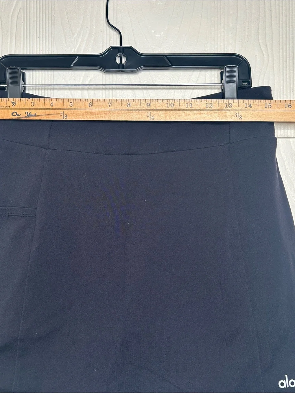 ALO Yoga Navy Athletic Mini Skirt