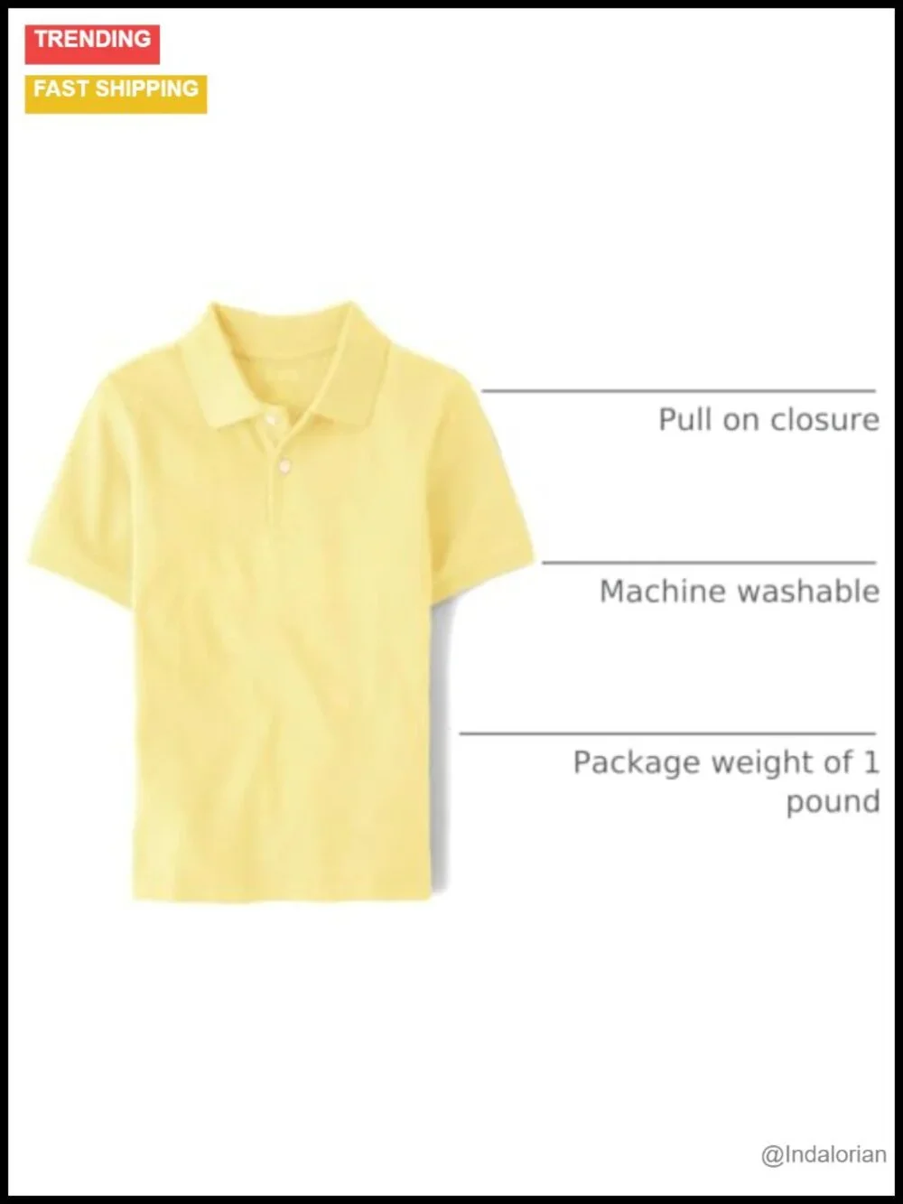 Boys Uniform Short Sleeve Pique Polo Shirt Cotton