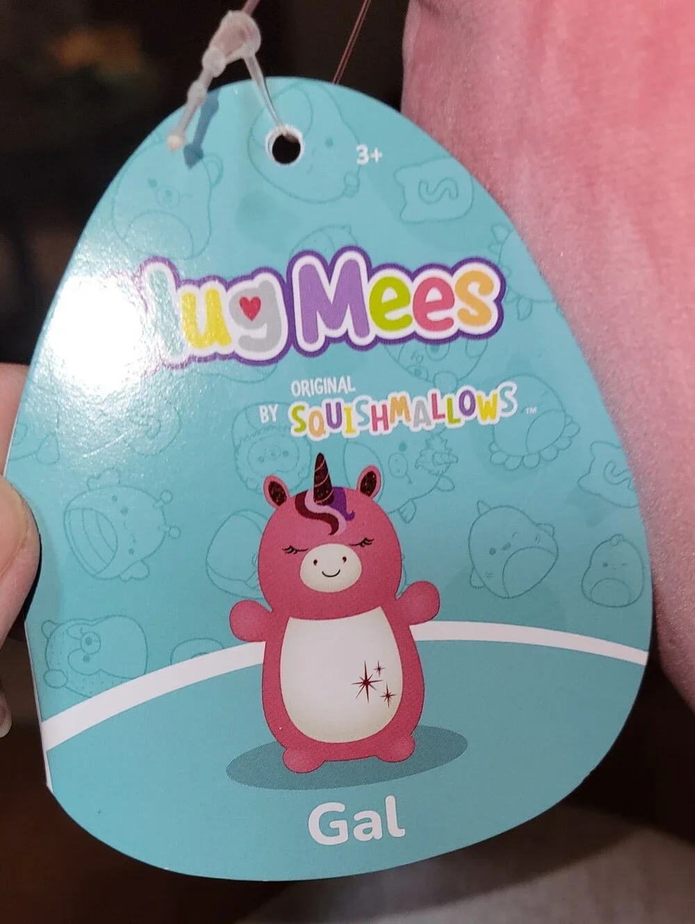 Squishmallows Gal the Unicorn HugMee 22” Jumbo Plush NWTD (Tags Attached)