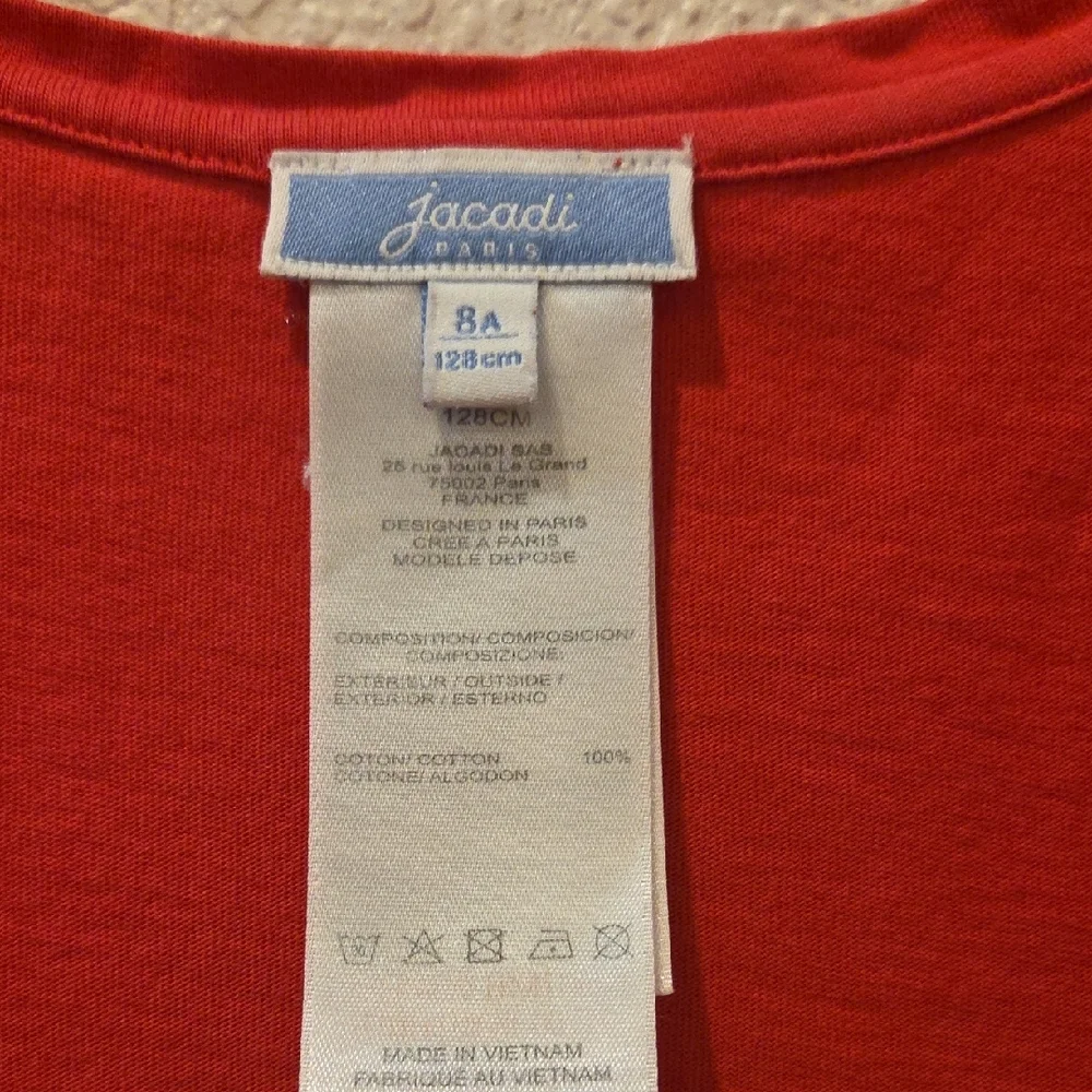 Jacadi vibrant red