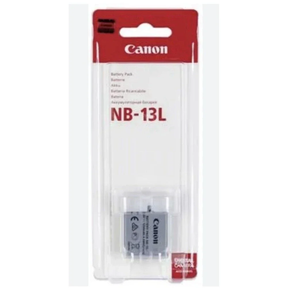 Canon Battery Pack NB-13L Genuine OEM for PowerShot G7X G5X G9X SX730 SX740 G7XI