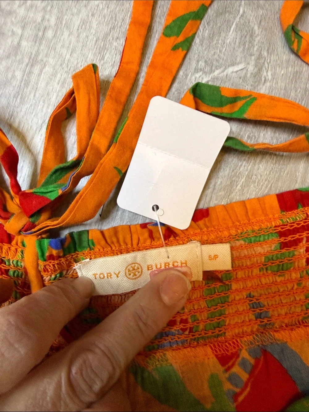 Tory Burch bright orange