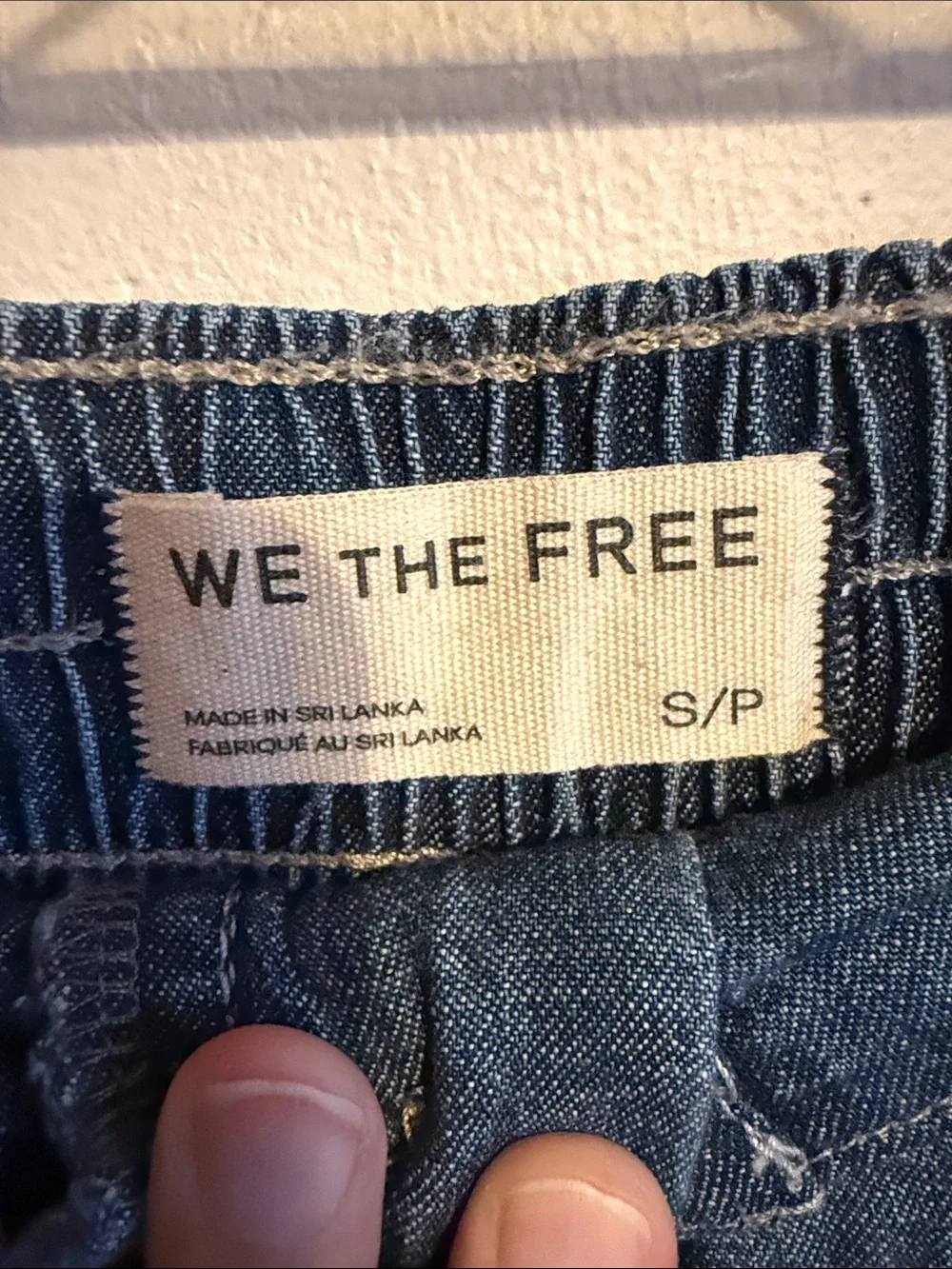 Free People button tees