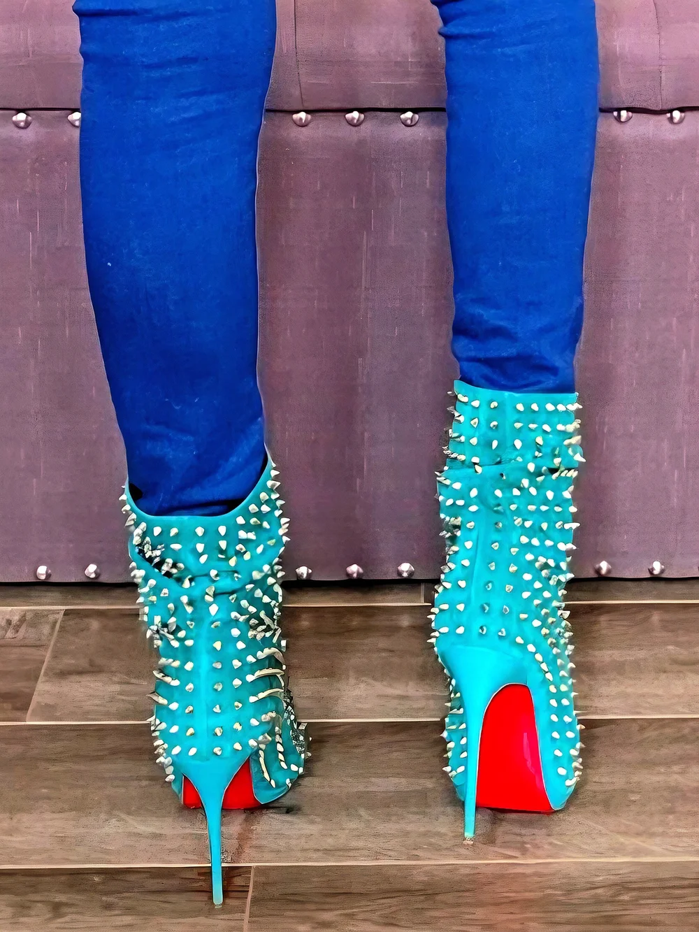 Christian Louboutin own below**