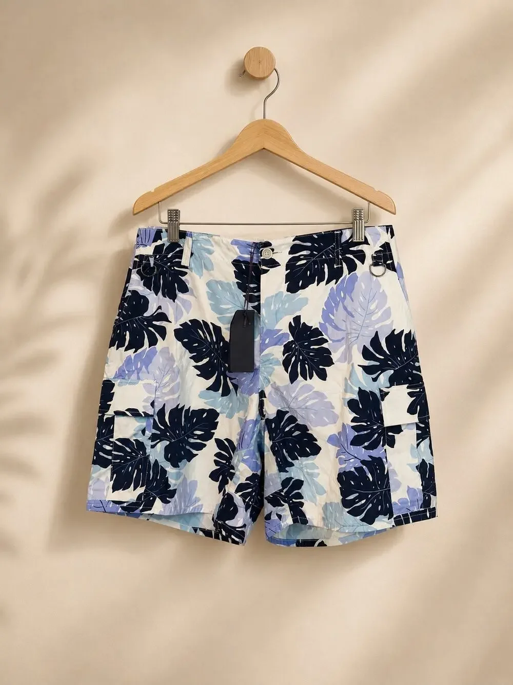Ermanno Scervino Board Italian Luxury Cargo Bermuda Shorts IT 58 XXL