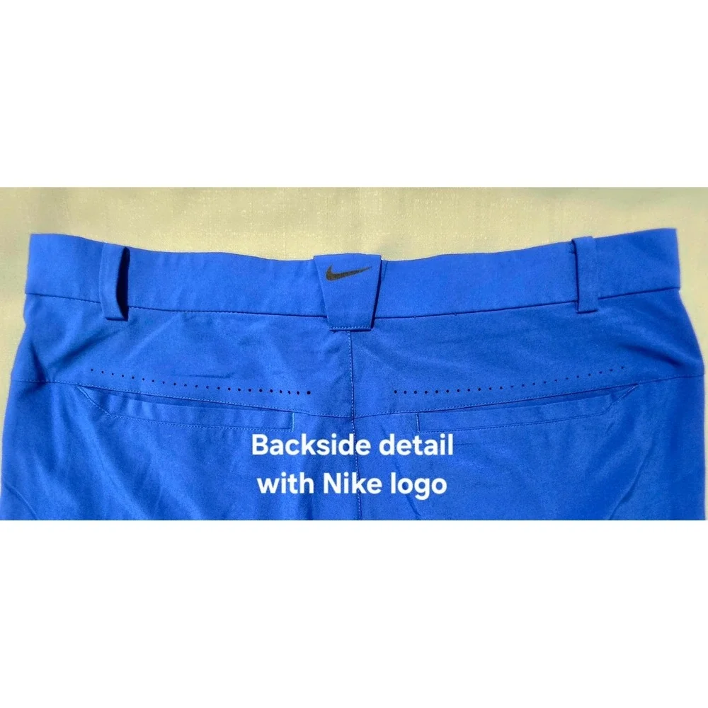 Nike Men's Golf Tour Performance Dri-FIT Shorts, Solid Blue Print, Size 34