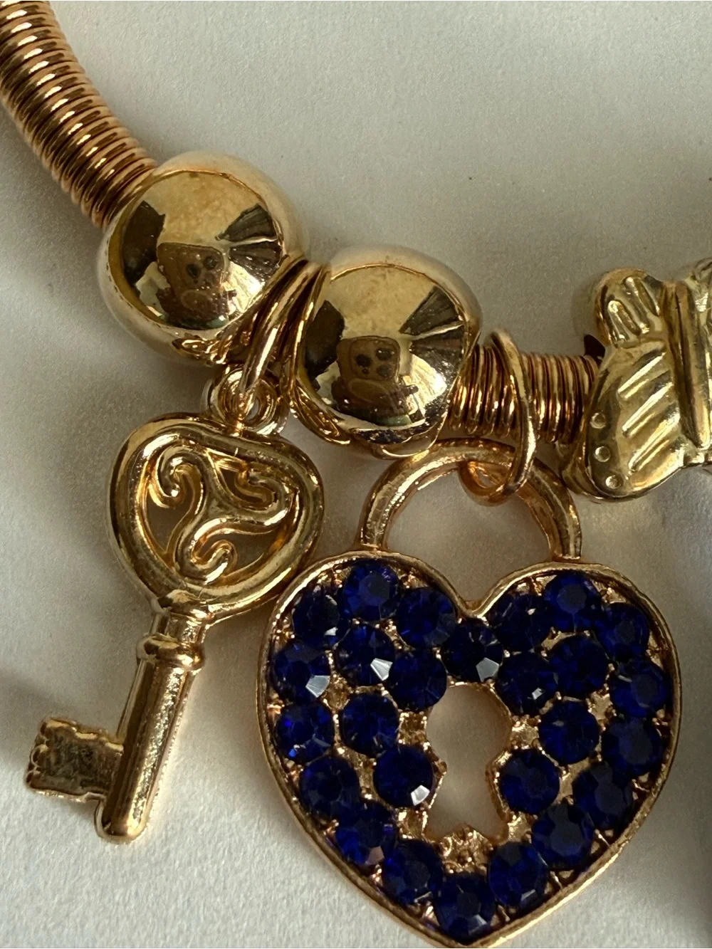 N/A heart blue wear
