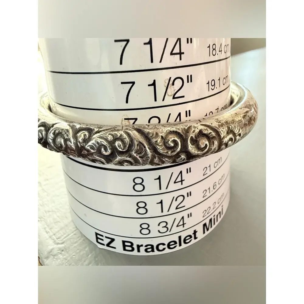R. Blackinton & Co., 925 Sterling Silver VINTAGE Bangle Bracelet