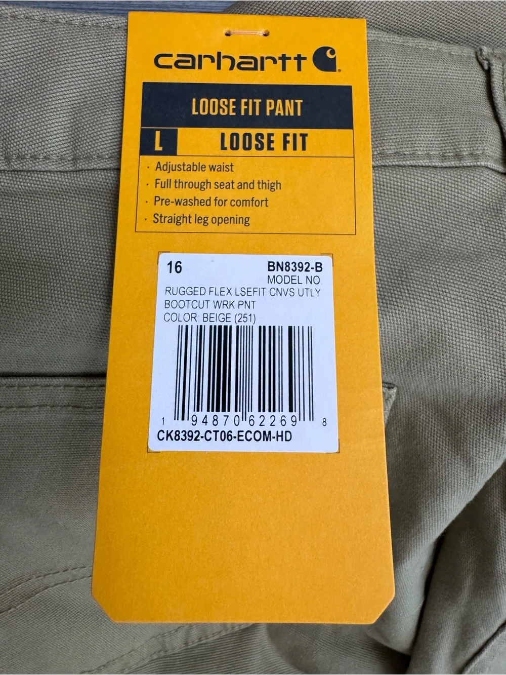 Carhartt kids size