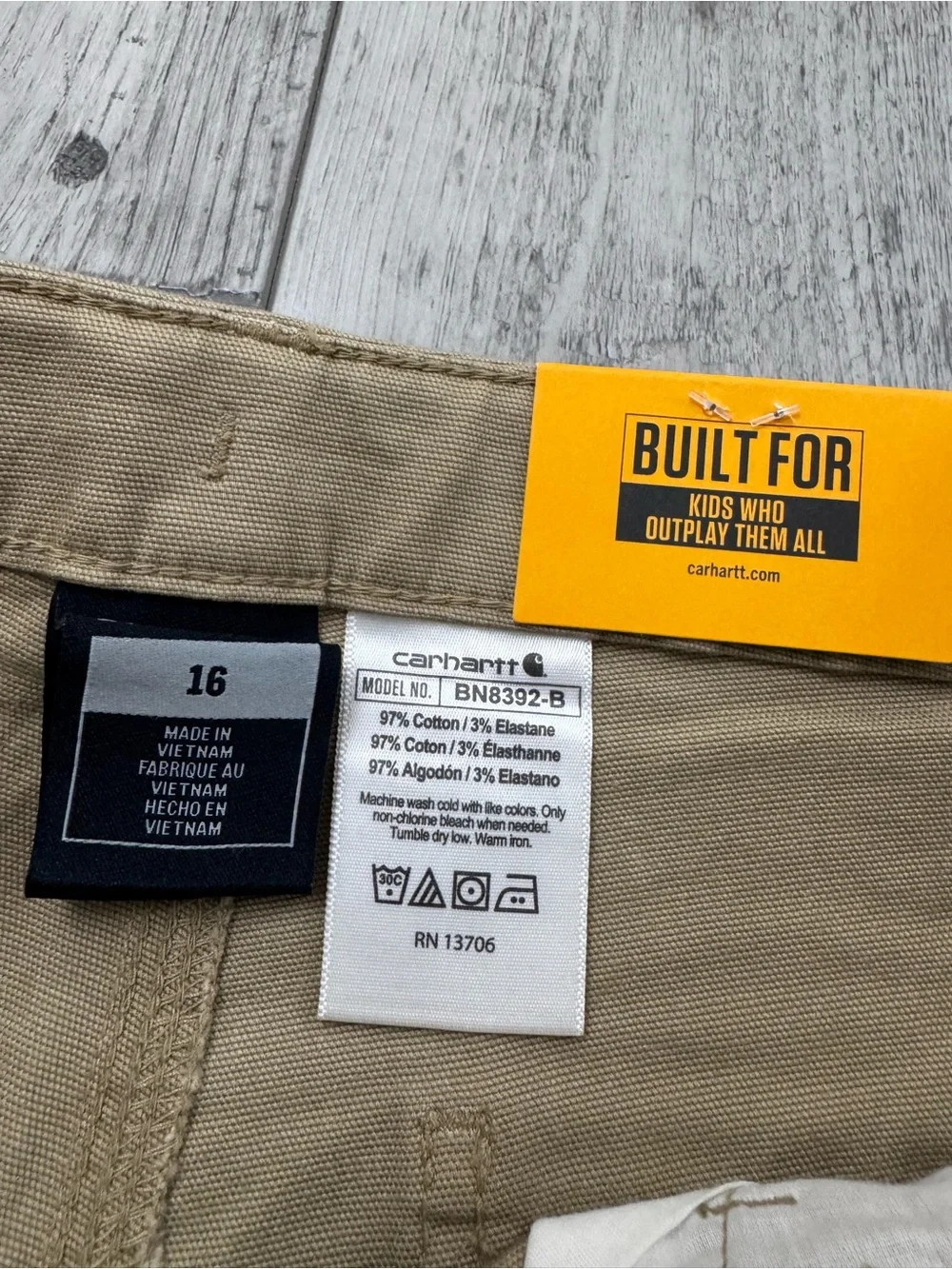 Carhartt kids size
