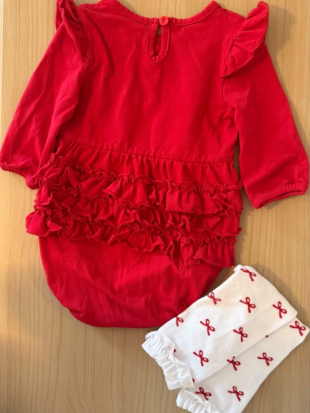 Ruffle Butts bright red