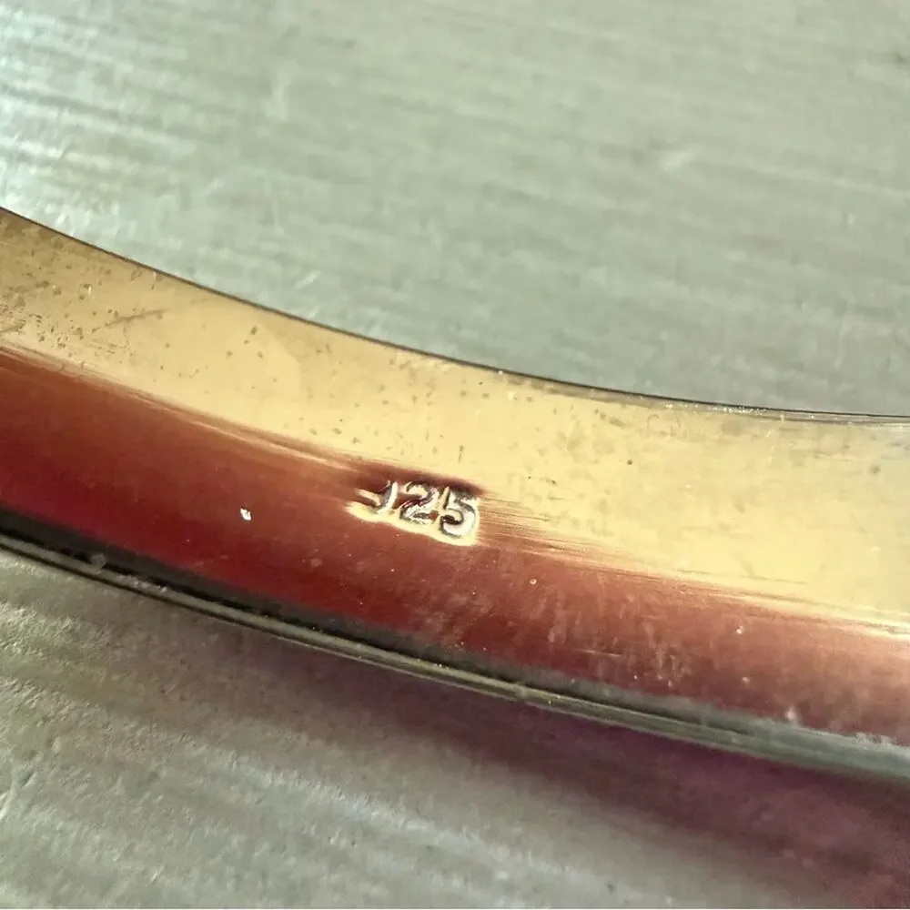 None bracelet preowned silver