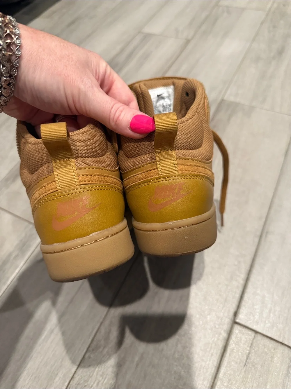 Nike durable leather