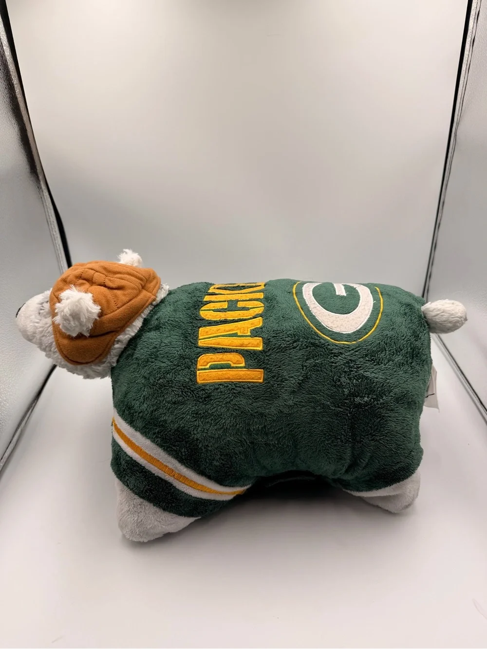 My Pillow Pets Green Bay Packers NFL Pro Football Iconic Plush Bear Large 18”