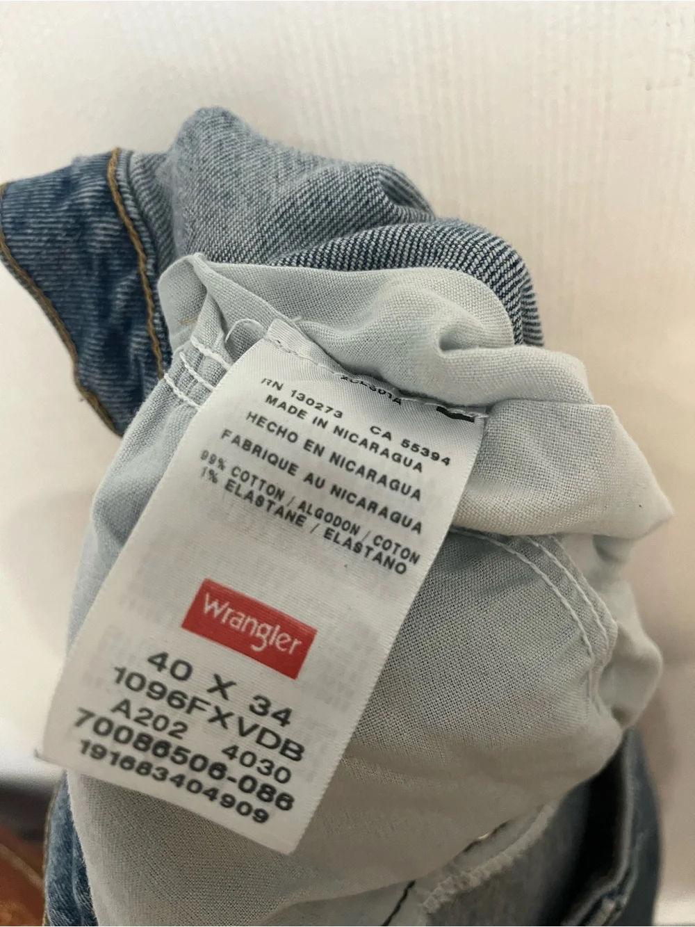 Wrangler tops denim