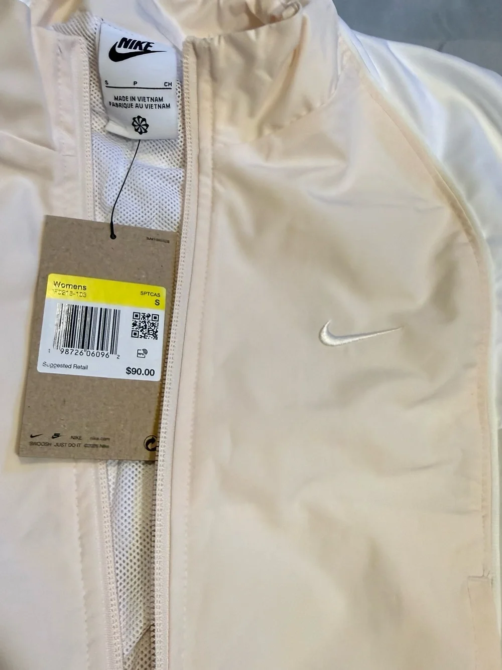 Nike cropped bomber