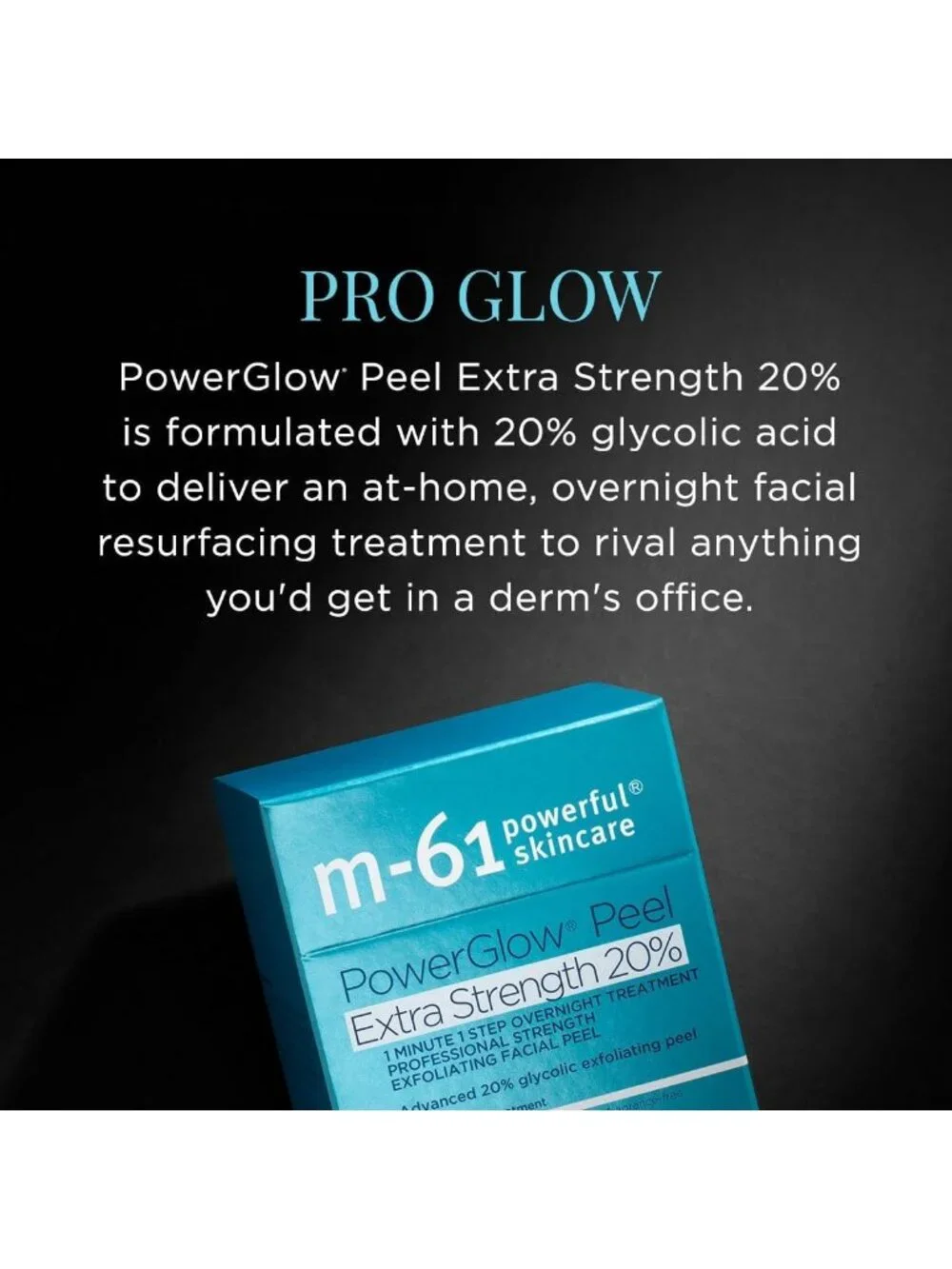 Extra Strength 20% PowerGlow Peel | Intense Overnight Resurfacing Treatment