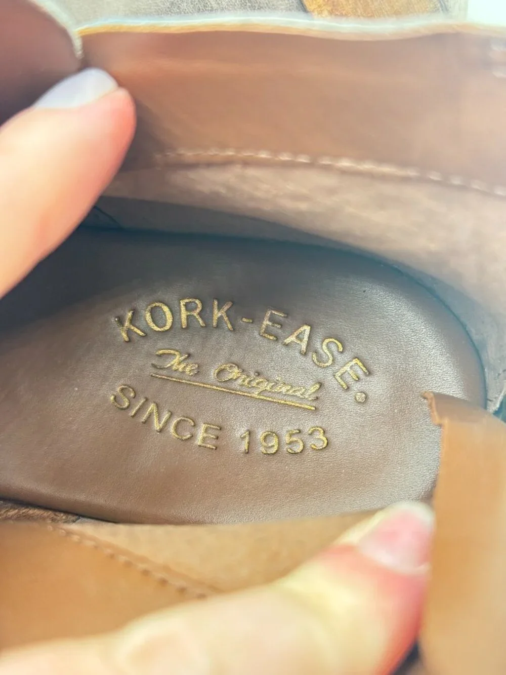 Kork-Ease step into
