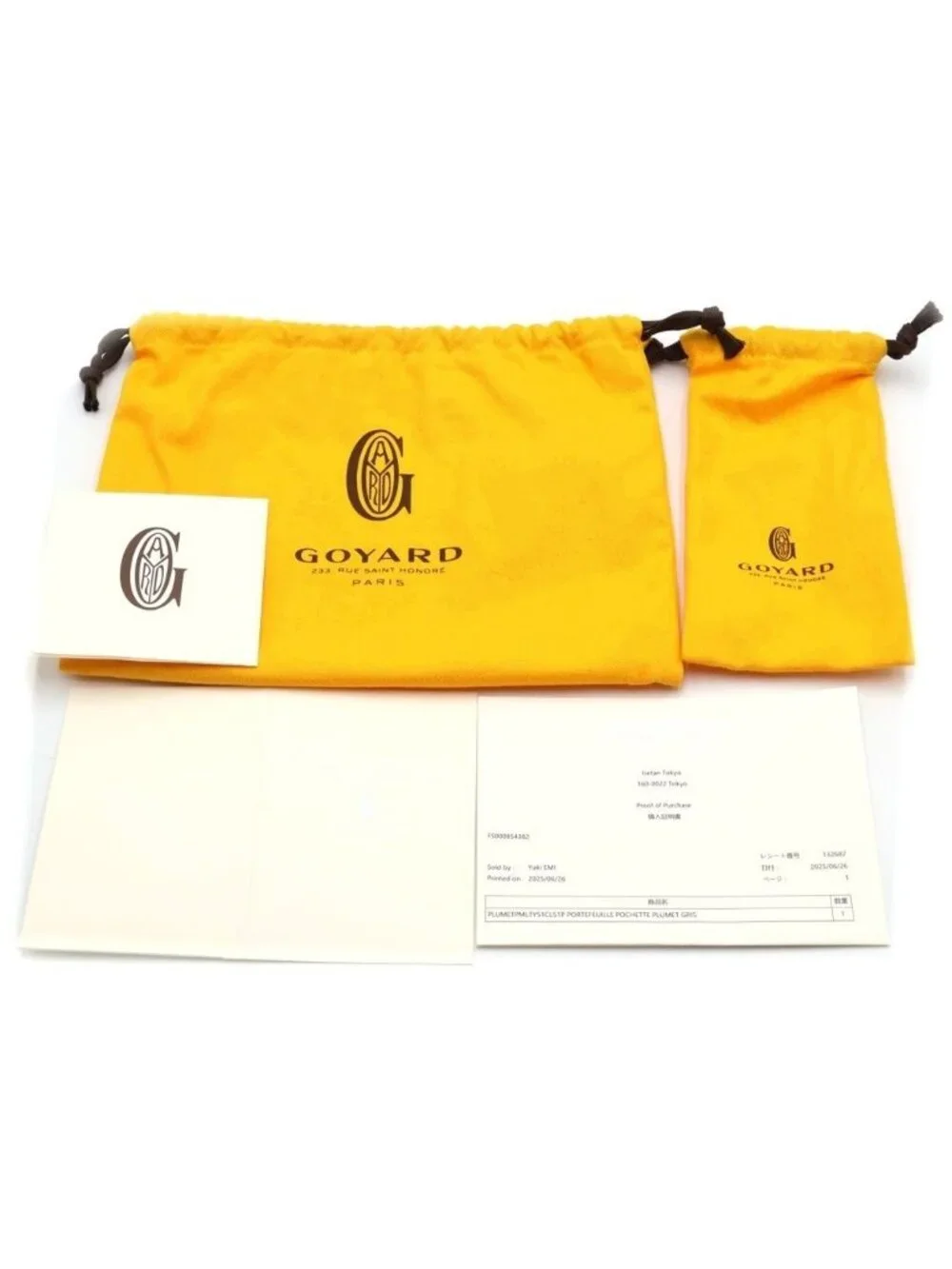 Goyard this authentic