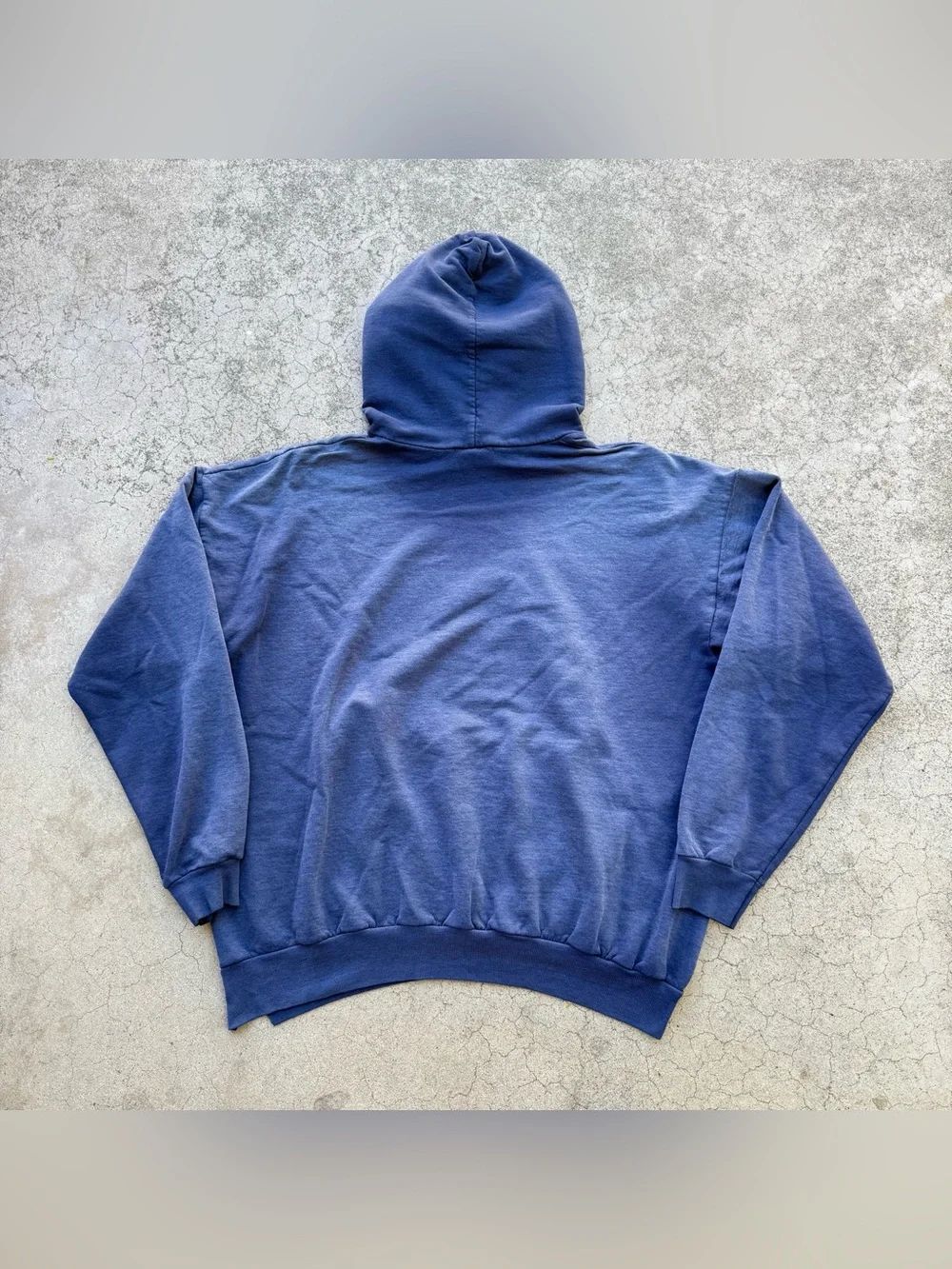 Vintage 90’s Distressed US BERKELEY Hane Navy Blue Hoodie