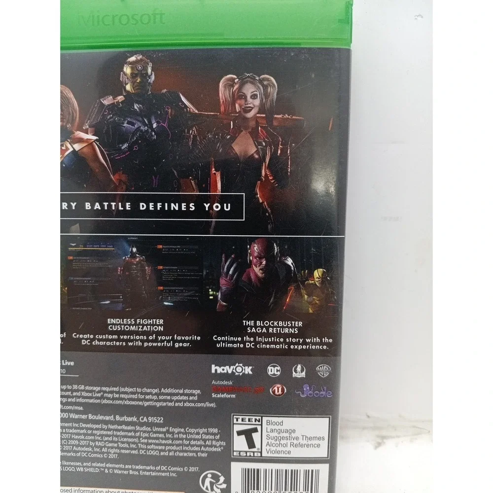 N/A injustice xbox