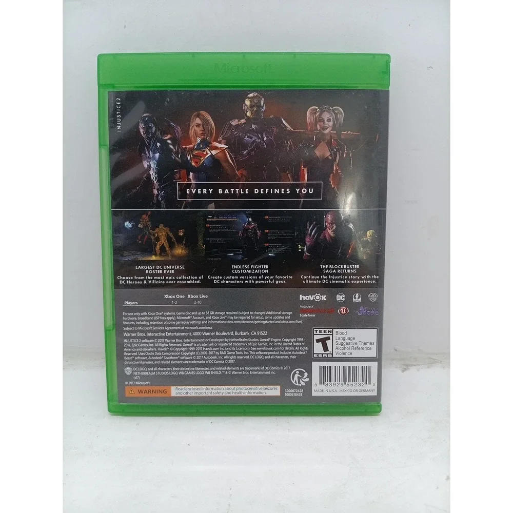 N/A injustice xbox