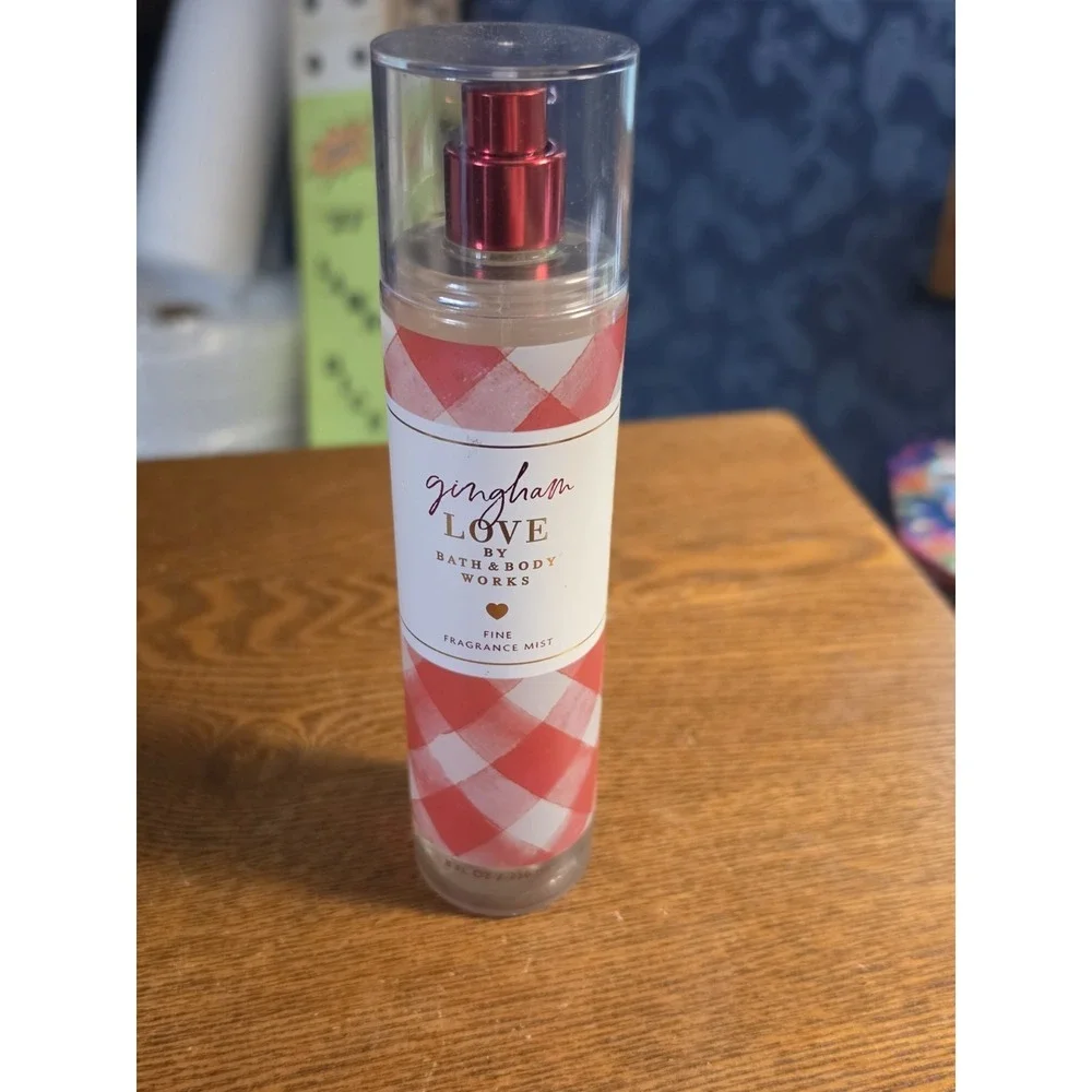 BATH & BODY WORKS GINGHAM LOVE FINE FRAGRANCE MIST 8oz SIZE New