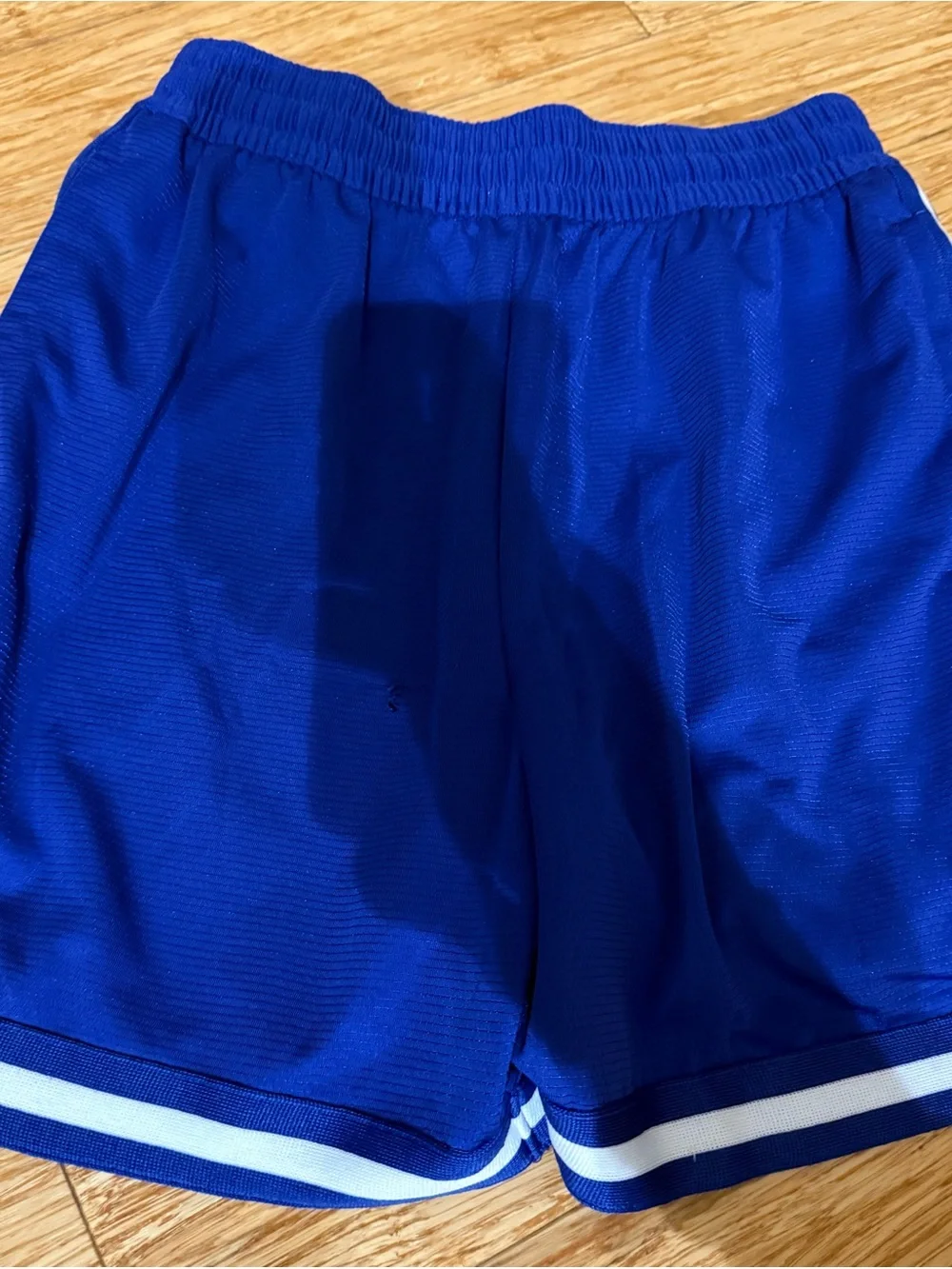 Nike Dri-Fit Boys Purple White Athletic Shorts Size Large