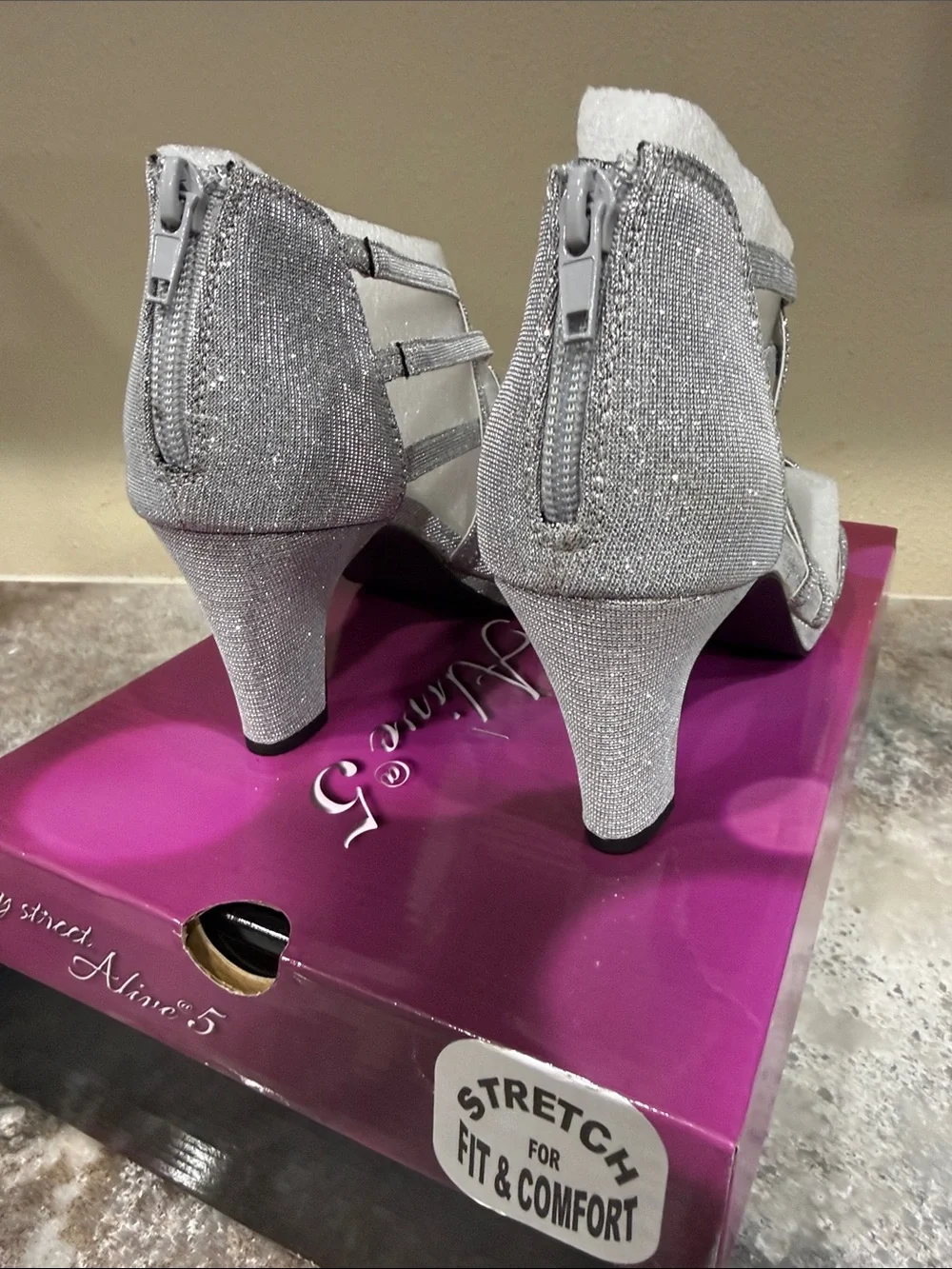easy street sparkling silver