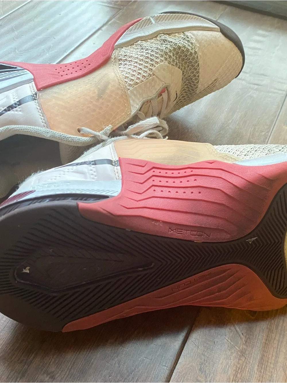 Nike branded upper
