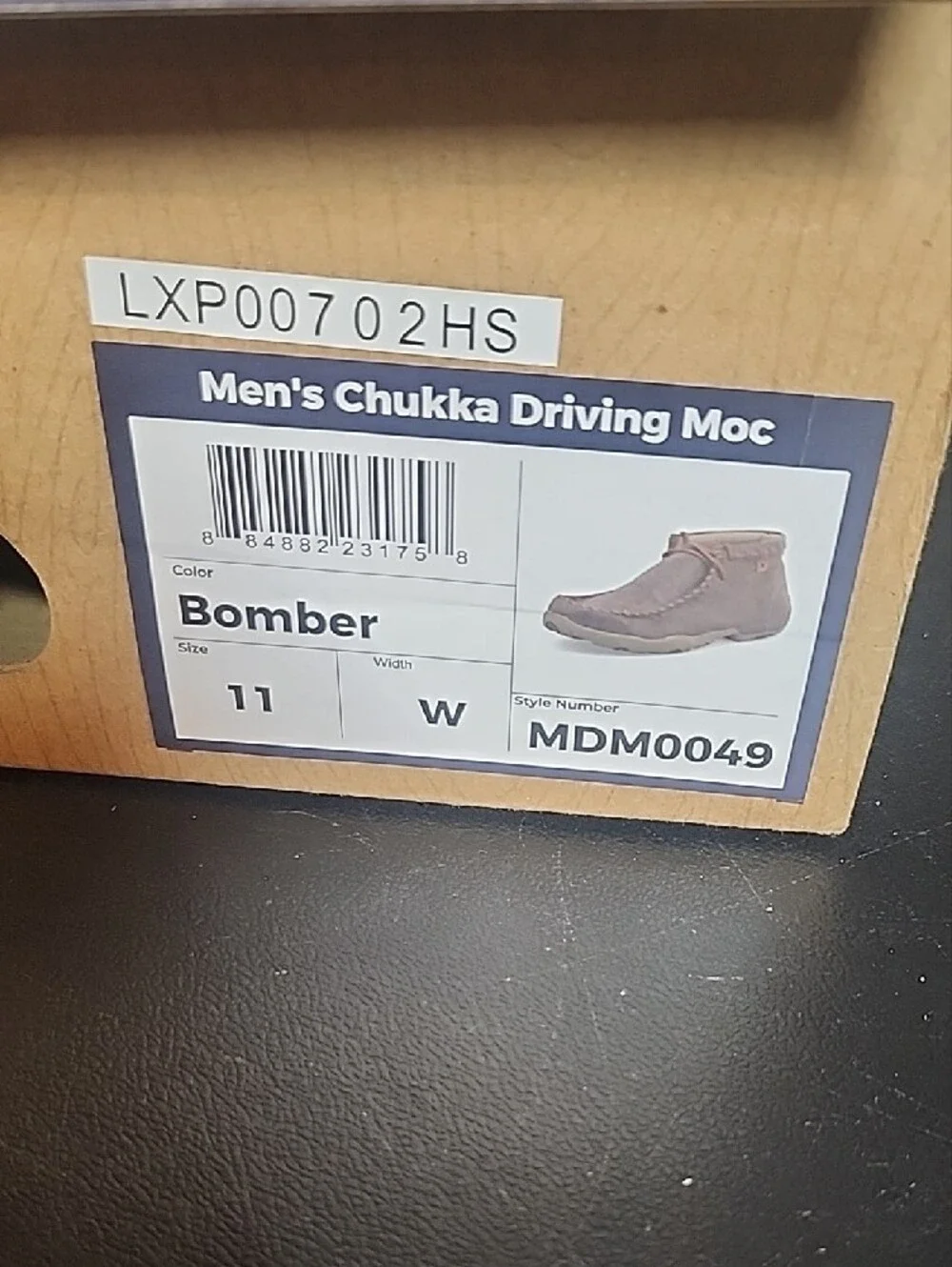 Twisted X Men's Tan Brown Suede Chukka Driving Moc