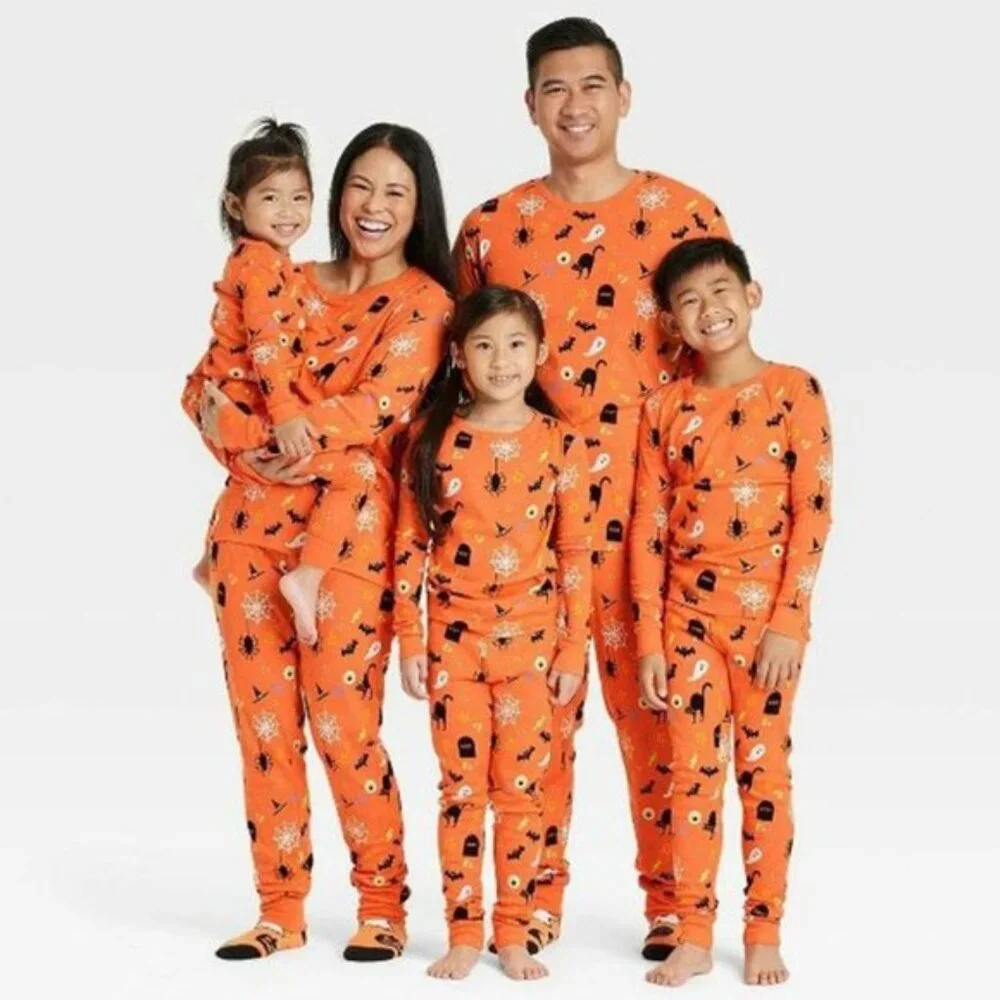 Target Hyde & Eek! | Mens 2-Piece Family Sleep Set Bats & cats | Size Large