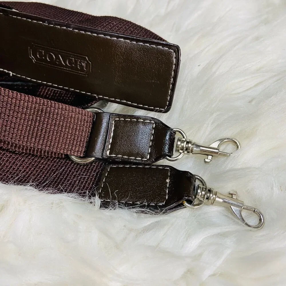 Coach brown strap