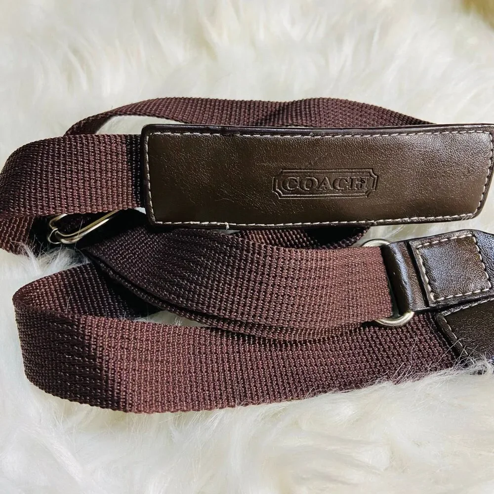 Coach brown strap
