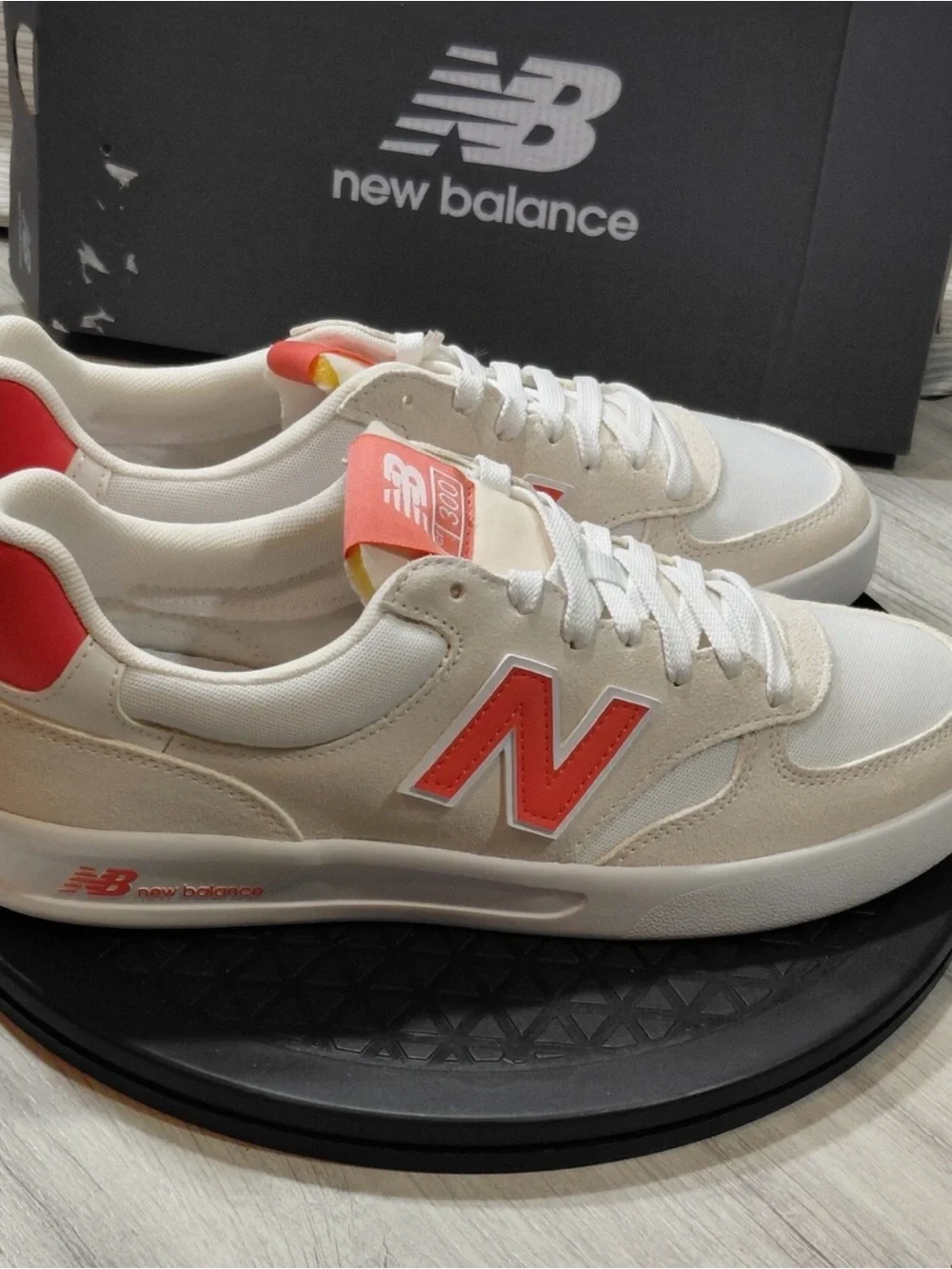 New Balance soft cream