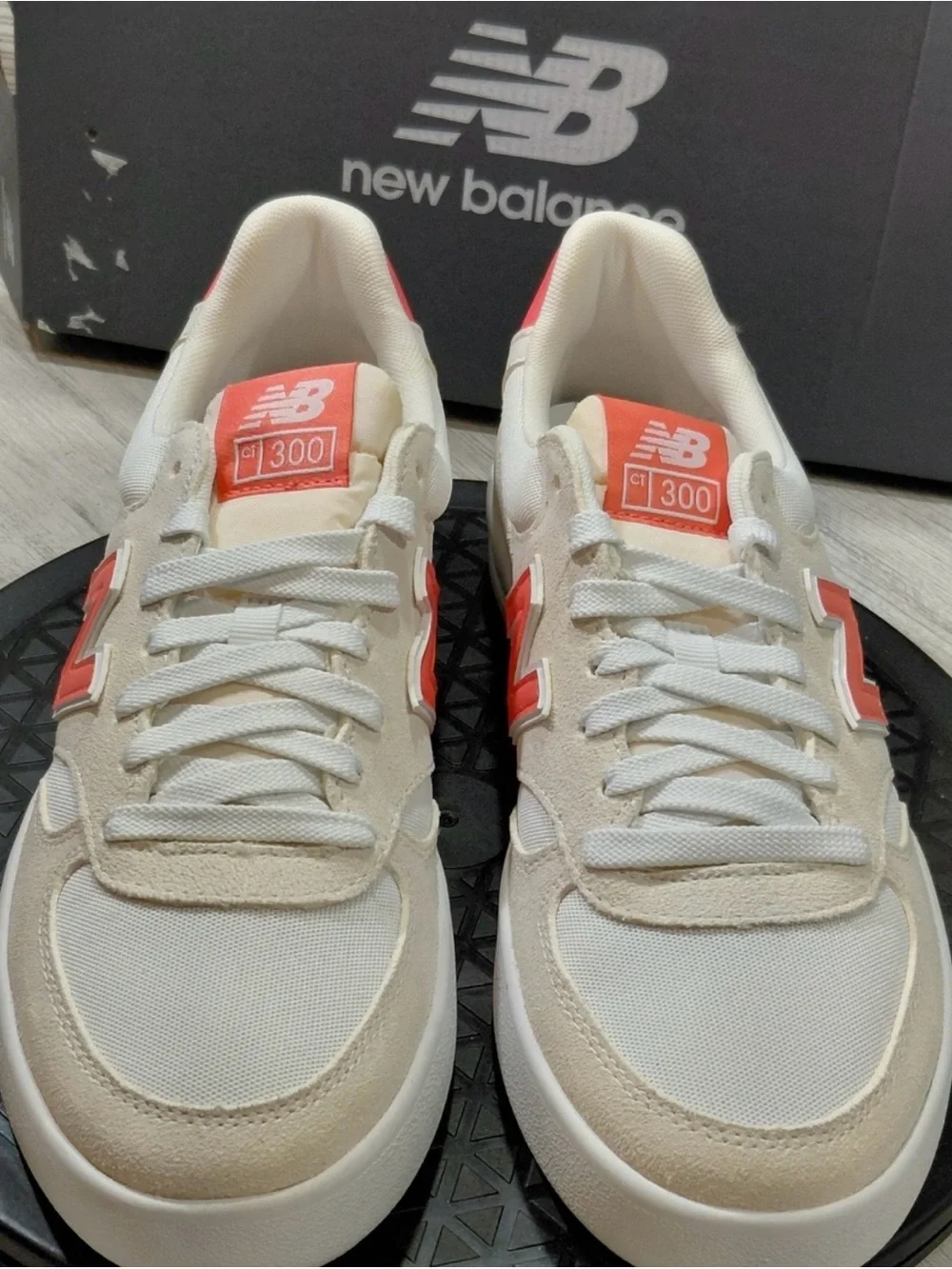 New Balance soft cream