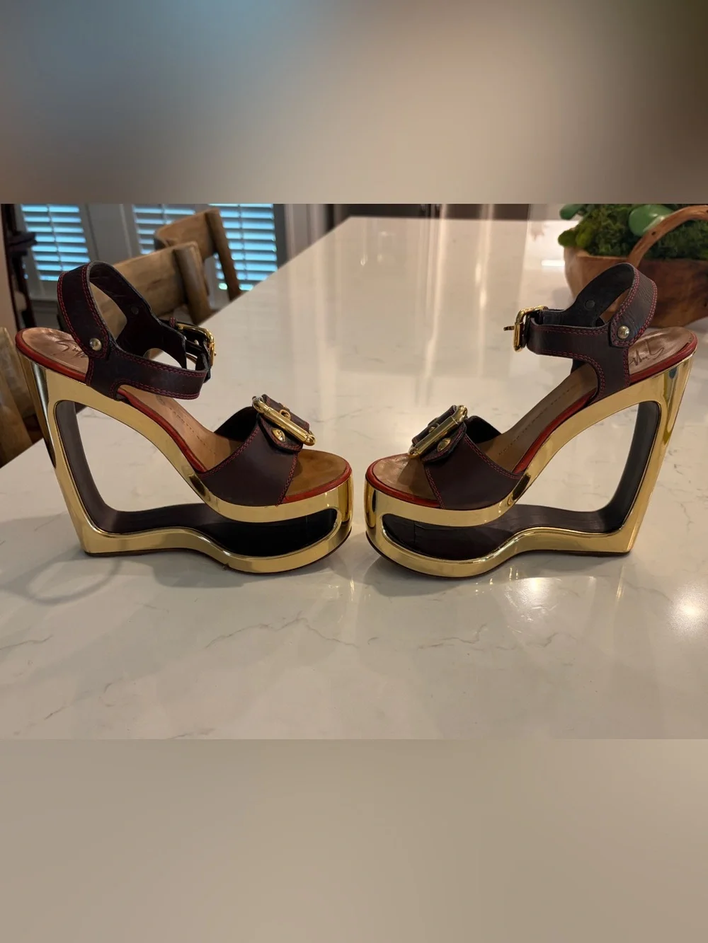 Giuseppe Zanotti heel straps fun